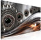 decomonkey Bilder Abstrakt 120x40 cm 1 Teilig Leinwandbilder Bild auf Leinwand Vlies Wandbild Kunstdruck Wanddeko Wand Wohnzimmer Wanddekoration Deko Ornament Diamanten