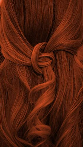 Thats me Organic® Profi Pflanzenhaarfarbe + Zubehörset (warm flame red) – Bio Haarfarbe ohne Chemie – Haarfarbe für gesundes Haarefärben auch während Schwangerschaft und Stillzeit