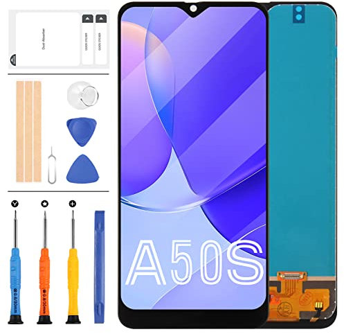 Écran LCD de rechange pour Samsung Galaxy A50s SM-A507F SM-A507FN SM-A5070 6,4 (6,4 pouces) - Kit complet de réparation (Ne convient pas pour SM-A50)