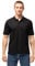 DANISH ENDURANCE Polo Hombre Manga Corta en Algodón Orgánico, Camiseta de Vestir, Ropa de Verano, 1 o 2 Pack, Negro, XXXL