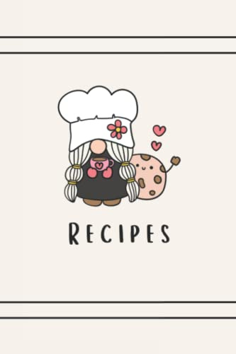 Fillable Recipe Book: Keep all your favorite recipes in one place.
