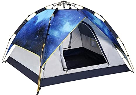 Zelte für Camping Strandzelte Zelt im Freien Automatisches Schnellöffnungszelt Campingzelt Heim selbstfahrendes Zelt Regen Universal-Außenzelt Familienzelte für Camping Wandern Rei
