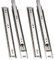2 paia Guide per Cassetti 40cm in Acciaio Inox Estrazione Totale, Cuscinetti a Sfera, Fino a 45kg