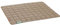 Doctor Bark Hundedecke – weiche, hochwertige Hundematte für größere Hunde, robuste Indoor-Outdoor Liegedecke, waschbar bis 95 °C (Gr. L, 100x80 cm, Goldbraun)