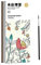 perfk Aquarell-Malbuch, Aquarellfarben-Lesezeichen, Aquarell-Palette, Zeichnen, Kunsthandwerk, Malbücher für Jungen, Maler, Garten