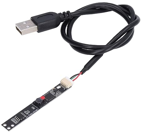 Scheda Webcam HD Mini USB 2.0 Obiettivo300K Chip Ad Alta Definizione OV7675 Ampio Campo Visivo, Adattabile a Vari Sistemi, Senza unità USB