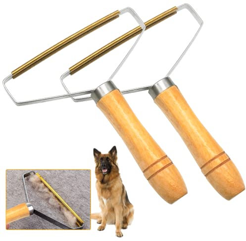 CZAYEFNH Tragbarer Fusselentferner, 4 Stück Tierhaarentferner, Haarentferner Tierhaare, Fuselrasier, Fusselroller für Haustierhaare, Tierhaare