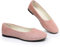 Timween Womens Ballet Flats, 25 Vibrant Colors Available Ladies Casual Square-Toe Flat Shoes Women Indoor Outdoor Comfy Slip On Ballerina Pumps Solid Color Suede-Effect Upper Portable Flats
