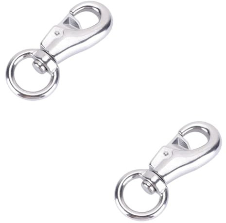 CANIGHT 2stücke Hängesessel Drehhaken Silber Tragkraft Für Hängesessel Und Hängematten Robust Und Rostfrei Installieren Für Innen Und Außenbereich