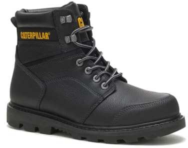 Caterpillar Herren Weite Lederstiefel Allerton, Black