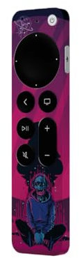 Apple TV Remote Premium 3M™ Vinyl Skin | Gaming Decal, Bubble-Free Application, Scratch-Resistant, Residue-Free Sticker | Easy Install, Long-Lasting Protection | Made in the UK