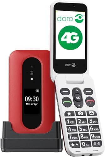 Doro Leva L31 7,11 cm [2.8] 142,7 g Rosso, Bianco Telefono cellulare basico (DORO funktionstelefon - 17 MB - GSM)