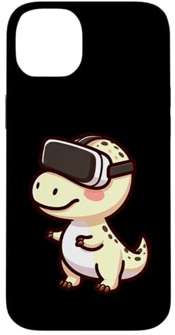 Hülle für iPhone 14 Plus Niedlicher Cartoon Dino T-Rex VR Gaming