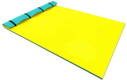 JISADER 180x55cm d'eau Flottante Tapis Flottante Matelas de Piscine de Piscine Puncture résistante XPE Mousse pour Les éclaboussures Qui se prélassent
