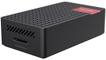 Lexar Play PRO MicroSD Express Card Reader, USB 3.2 Gen 2, up to 900MB/s Read, Compatible with Express microSD UHS-I Card (LRW540U-RNHNG)