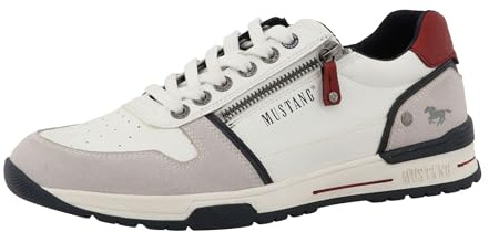 MUSTANG Herren Sneaker lässiger Urban-Look mit Reißverschluss-Detail 26M0281002