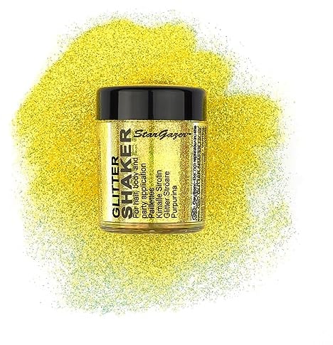 Stargazer Shaker Paillettes UV Jaune