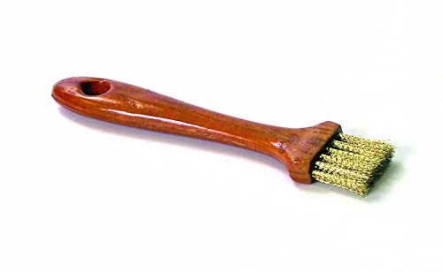 Gerlon - Brosse à meuble acier laitonné / ACIER LAITONNE - Pinceau brosse acier laitonné