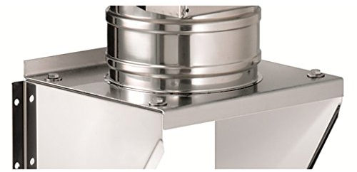 Ø 200 mm Schiedel ICS Grundplatte, Ablauf unten