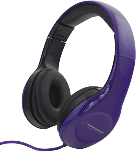 Esperanza EH138V Stereo Audio Kopfhörer Soul Violet