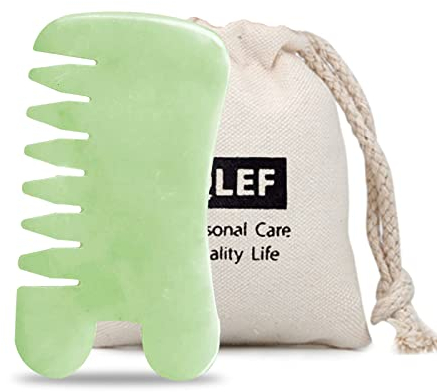 Jade Gua Sha Werkzeug zum Schaben, zur Massage, handgefertigt, Jade kujaw/Gua-Sha-Brett, Werkzeug für Graston-Spa-Akupunkturbehandlung, Triggerpunktt