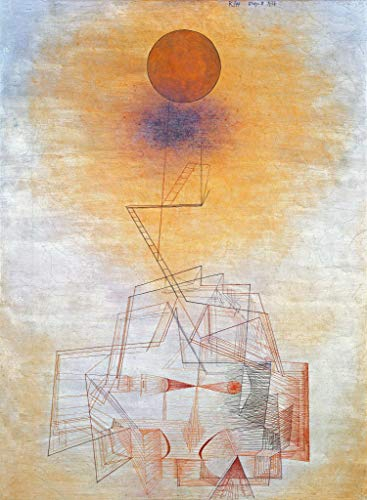 Kunstdruck/Poster: Paul Klee Grenzen des Verstandes - hochwertiger Druck, Bild, Kunstposter, 55x75 cm