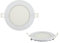 Flach dünn Slim Rund LED Panel Slim Flach Unterputz Einbauleuchte Einbaulampe Deckenleuchte Deckenlampe Lampe Rund Ø 120mm 6 watt Warmweiss inkl. Trafo