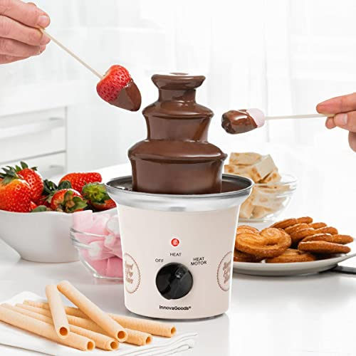 InnovaGoods Fuente DE Chocolate 70W V0100955, Blanco