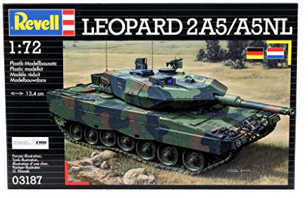 Revell Plastic ModelKit Tank 03187 - Leopard 2 A5 / A5 NL (1:72)