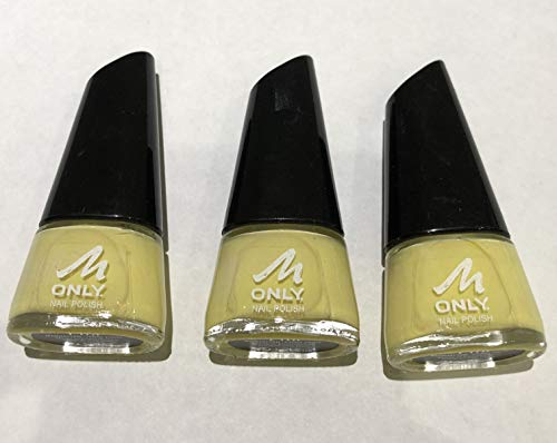 3x Manhattan Only Nagellack (2 Gelb)