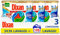Dixan Discs Pulito & Igiene Detersivo Lavatrice Predosato in Capsule 4 in 1, 3x36-108 Lavaggi - 2700 g