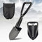 Pelle Pliante Multifonctionnelle Survie Pelle Pliante Camping BêChe Pliante avec Sac Transport, pour Jardinage, Camping, Survie, Pelletage Neige, L'Urgence Voiture en Plein Air, Facile à Transporter