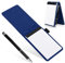 Cyiecw Mini Pocket Notizbuch A7 Pu Leder Notizbuch Mini Notizblock A7 Leder-Notizbuch Kleiner Leder Notizblock Mit Stift, Mini Pocket Notebook