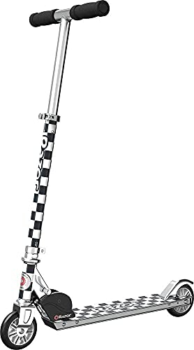 Razor A Kick Scooter, Sonderausgabe mit Schachbrett-Grafik, Aluminium-Klapproller