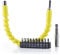 InnovaGoods® extensor flexible magnetico para atornillador, extensor de broca, herramientas bricolaje, accesorios destornillador, extendor giratorio 360º, adaptadores de brocas. Color Amarillo