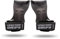 Professional Grips Zughilfen mit Handgelenk Handbandage für Fitness Bodybuilding Gewichteheben Kraftsport Krafttraining Lifting Gewichte Training Handschuhe Griffe Gym Equipment (L, Schwarz)