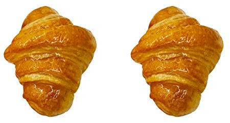 Uonlytech 2 Stück Croissant-lampe Innovatives Brotform-design Für Interessantes Brot-nachtlicht-