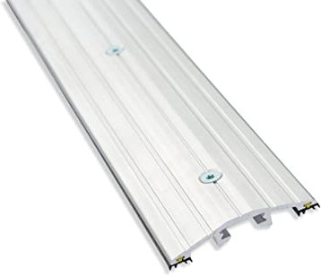 15mm High Commercial Door Aluminium Threshold Seal Kit 2.5m Length | Full Kit Fixings Included | GaraDry