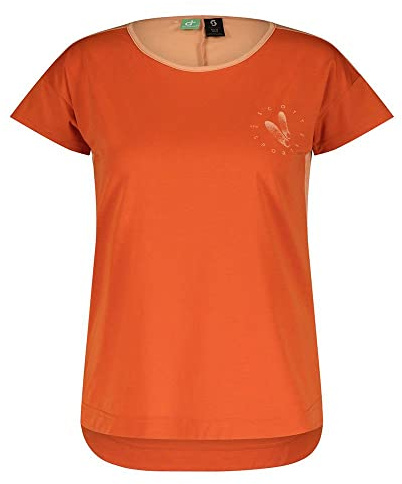 Scott Trail Flow DRI Damen Fahrrad Trikot kurz braze orange 2023: Größe: M (38/40)