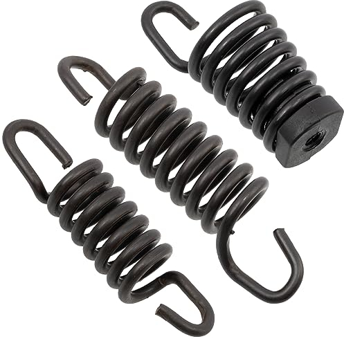 AERZETIX - C68952 | Satz von 3 Anti-Vibrationsfedern für kettensägen | kompatibel mit Partner 351 352 371 372 Poulan 2051 2150 2250 Ikra KSB 3940 McCulloch