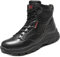 IYVW AS33 A10 A Herren Militärstiefel wasserdicht Mikrofaser Outdoor-Schuhe Wanderhalbschuhe Schwarz 44EU
