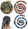 MMDOCO Spiral Lock Haarbinde Dreadlock, 3 Stück Spiral Lock Hair Tie Dreadlock, Zubehör Dreadlock Haargummi für Frauen und Männer, Dreadlocks Pferdeschwanz Halter für dickes lockiges Haar