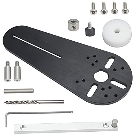 Kreisschneides Jig, kleine Holzrouter, Typ C Holzrouter Bakelite Holzbearbeitung Kreis Rille Mahlen Elektrische Handschneiderzubehör für Handschneider