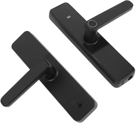 Smart-Lock-Schlüssel – Swipe-Card-fähig, Plus Knopf- und Fingerabdruck-Funktion. Sicherheitstürschloss für zu Hause, Innovatives Passwortschloss mit