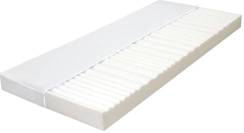 ZEYUAN Matratze 90 x 200 cm 7 Zonen PU Schaum 10 cm H2 H3, Matratze, Bettmatratzen