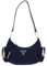GUESS Damen Eco Gemma Mini-Umhängetasche, Schultertasche, Marineblau