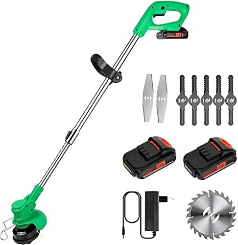 Tondeuse à Gazon électrique sans Fil, Batterie au Lithium 36V, Outil de Jardinage électrique de Type Poussoir