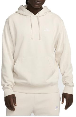 NIKE Herren M NSW Club Hoodie Po Bb Long Sleeve Top, Lt Orewood BRN/Lt Orewood BRN/White, M EU