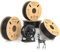 Creality Hyper PETG Filament, Schwarz Filament 1.75mm Hyper PETG 4KG, 3D Drucker Filament PETG Maßgenauigkeit +/- 0.03mm, 3D Druck Materialien für die Meisten 3D Drucker