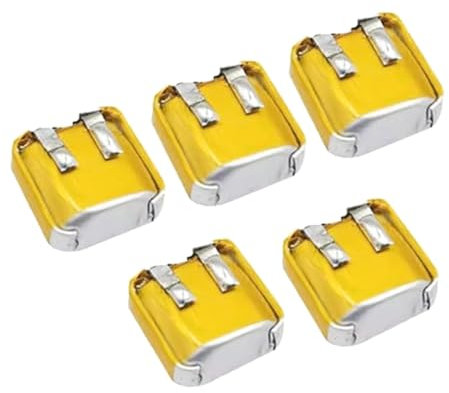 Confezione da 5 batterie ricaricabili al litio da 3,7 V 501012 40 mAh per cuffie auricolari